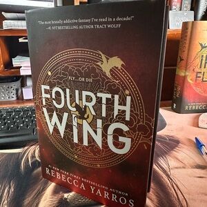 Fourth Wing by Rebecca Yarros - Special Holiday First Edition 2023